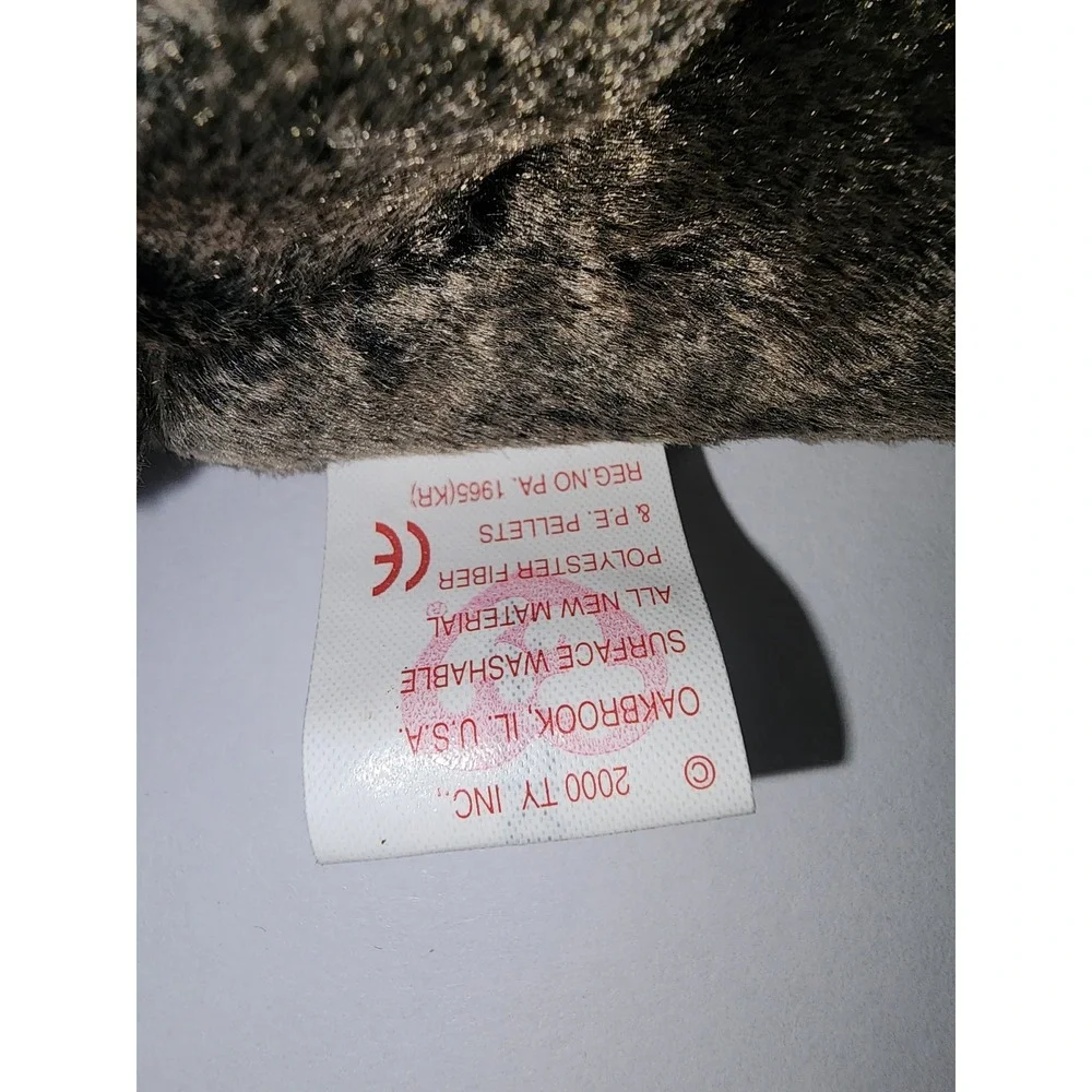 Ty Beanie Babies‎ Trumpet The Elephant Holographic Tag